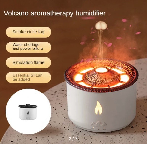"Вулкан: Увлажнитель воздуха, преобразующий ваш дом в оазис комфорта и аромата"