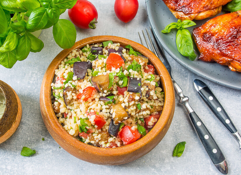 Запеченные овощи с кус-кусом: секрет сытного и ароматного ужина для всей семьи