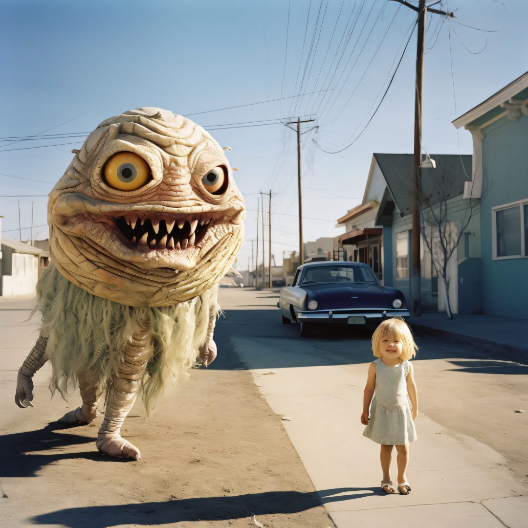 Улыбки детей и чудовища: неожиданные сочетания радости и ужаса