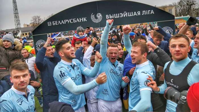 Динамо (Брест): чемпионы Белоруссии-2019.