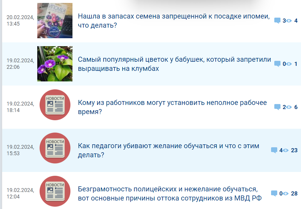 Путь к миллиону на блоге за 19-25 февраля 2024 года