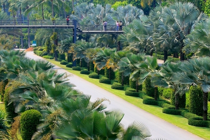 Азиатский Версаль в сердце Таиланда. Знаменитый парк мадам Нонг Нуч. Мы окунулись в настоящую сказку