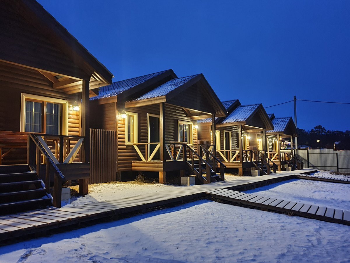 База отдыха "ON OLkhON" Врата к Зимнему Волшебству на Острове Ольхон озеро Байкала