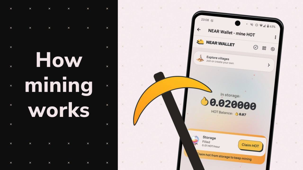 Заработать HOT токены в новой игре Near Wallet