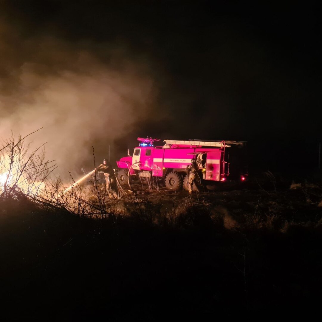 Вновь в нашем поселке пожар