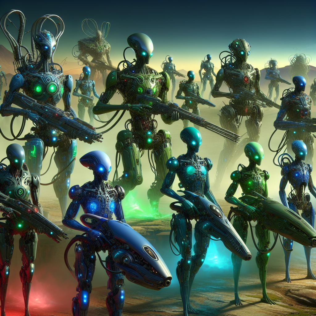 Инопланетные горизонты: Разнообразие жизни в галактике "мини рассказы"