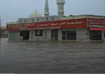 Наводнение в Дубае