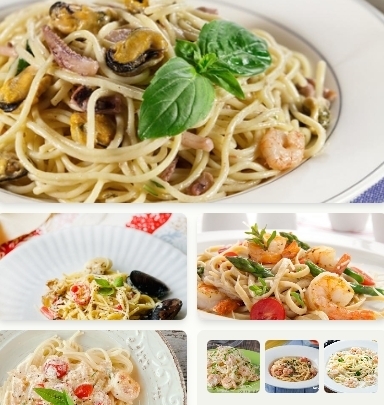 Паста с морепродуктами в сливочном соусе: ресторанный вкус у вас дома!