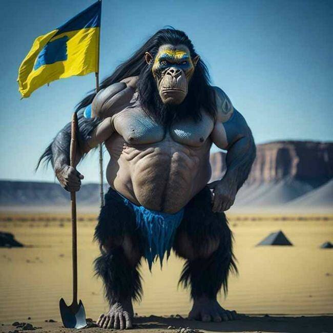 Как появились великие укры? Немного юмора