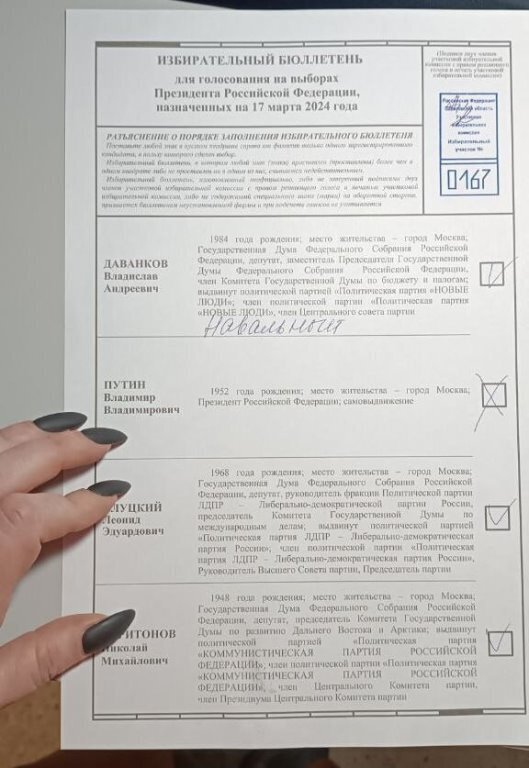 Россияне выражают протест на выборах, несмотря на угрозы властей
