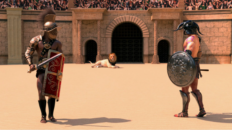 Урок из истории. Бои гладиаторов.