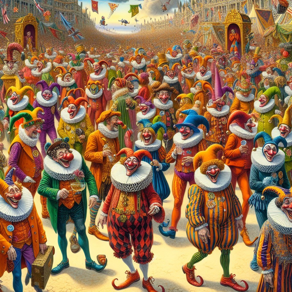 "Взрыв Смеха: Возвращение Буффонов и Шутов"