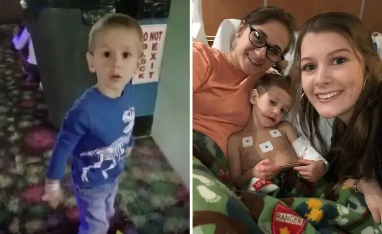 Заблудившийся в лесу мальчик два дня гулял с медведем