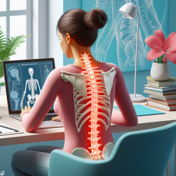 Как сохранить здоровье спины работая за компьютером🧘‍♂️ Профилактика сколиоза и других заболеваний спины при сидячей работе