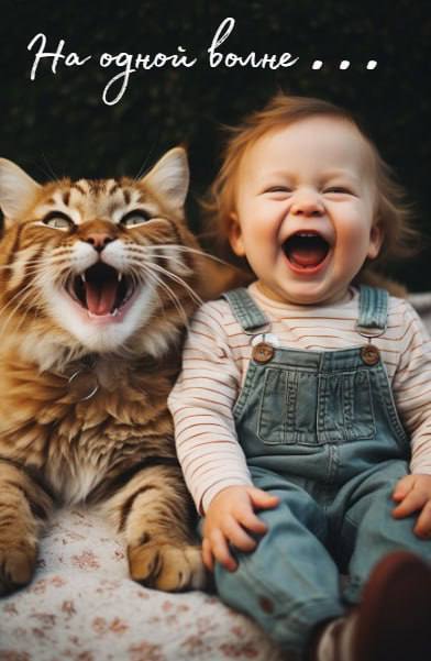 Люди и дети которых никогда не существовало! НейроОткрытки 2024!