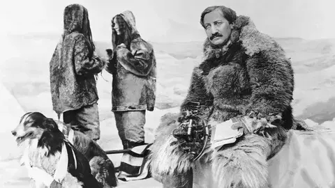 1909 г. Некий американец, совершивший путешествие, приблизился к центру Земли на таком расстоянии, как никто другой до него. Назовите его семью.