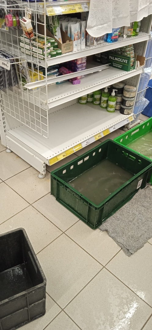 А «Магнит» то, «Затопило»!!