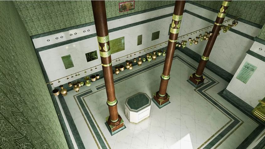 Чёрный Куб в Мекке - главная мусульманская святыня