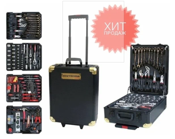Незаменимый компаньон для всех автолюбителей: Обзор набора автомобильных инструментов 188 штук.
