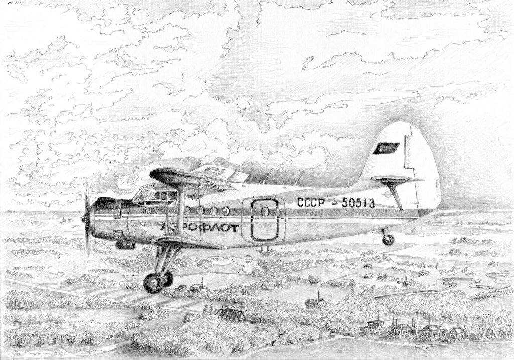 Из жизни геолога. Самолётик АН-2 и я, а также мое сильное желание выйти здесь и сейчас