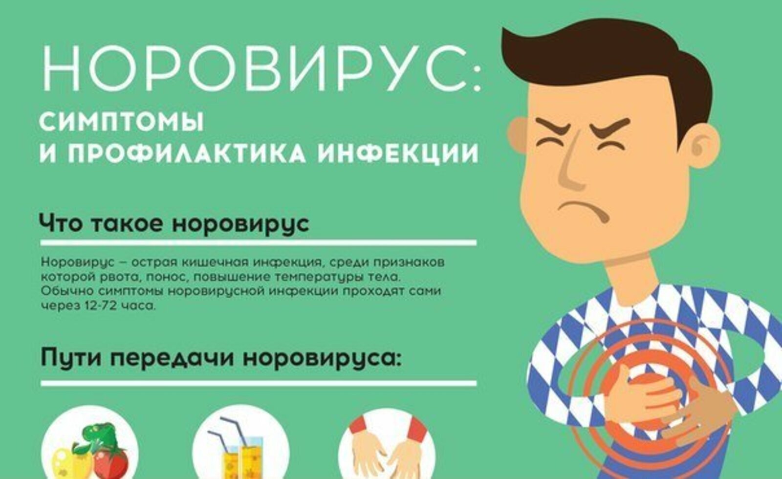 Норовирус, или «желудочный грипп»: спасайся, кто может! Восемь жителей ...