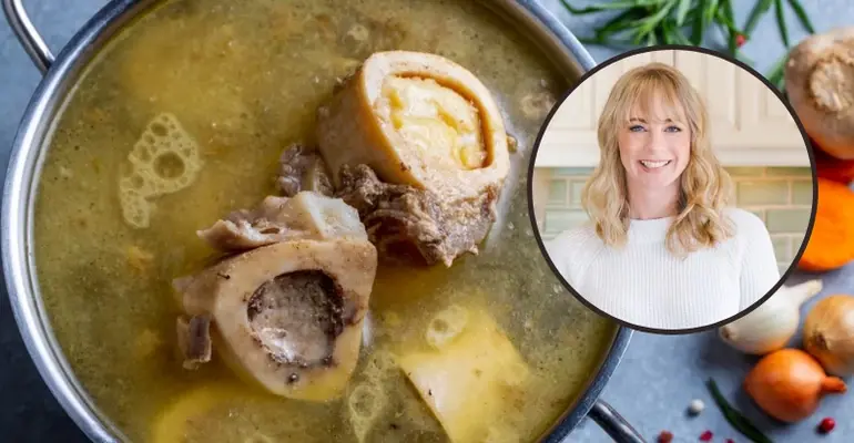 Пить бульон каждый день неделю и вы заметите два положительных изменения