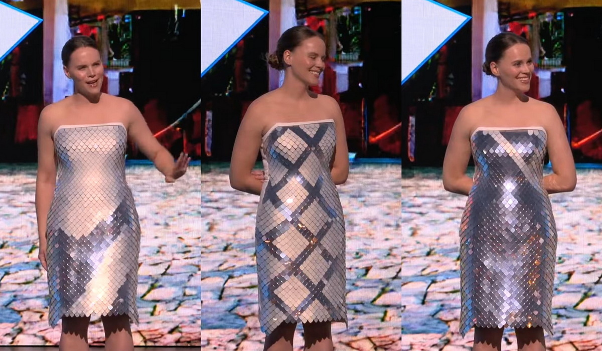 💞 Блондинка (крашеная) рассказывает про платье, которое стало революцией в мире моды. Одно платье на всю жизнь и на любой случай жизни