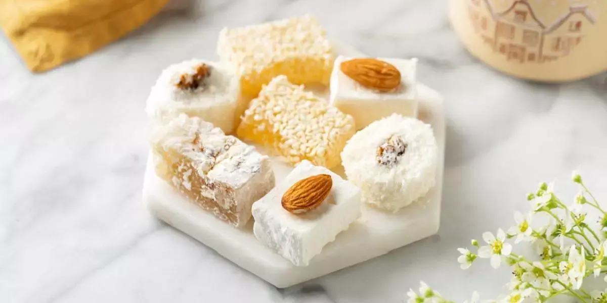 Рахат-лукум с орехами — простой рецепт традиционного турецкого лакомства!!