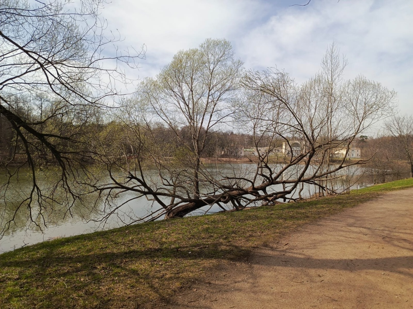 Пришла весна – пора гулять! Моя прогулка по Парку «Кузьминки» в Москве. История Усадьбы, Дед Мороз, Тропа сказок. Фото