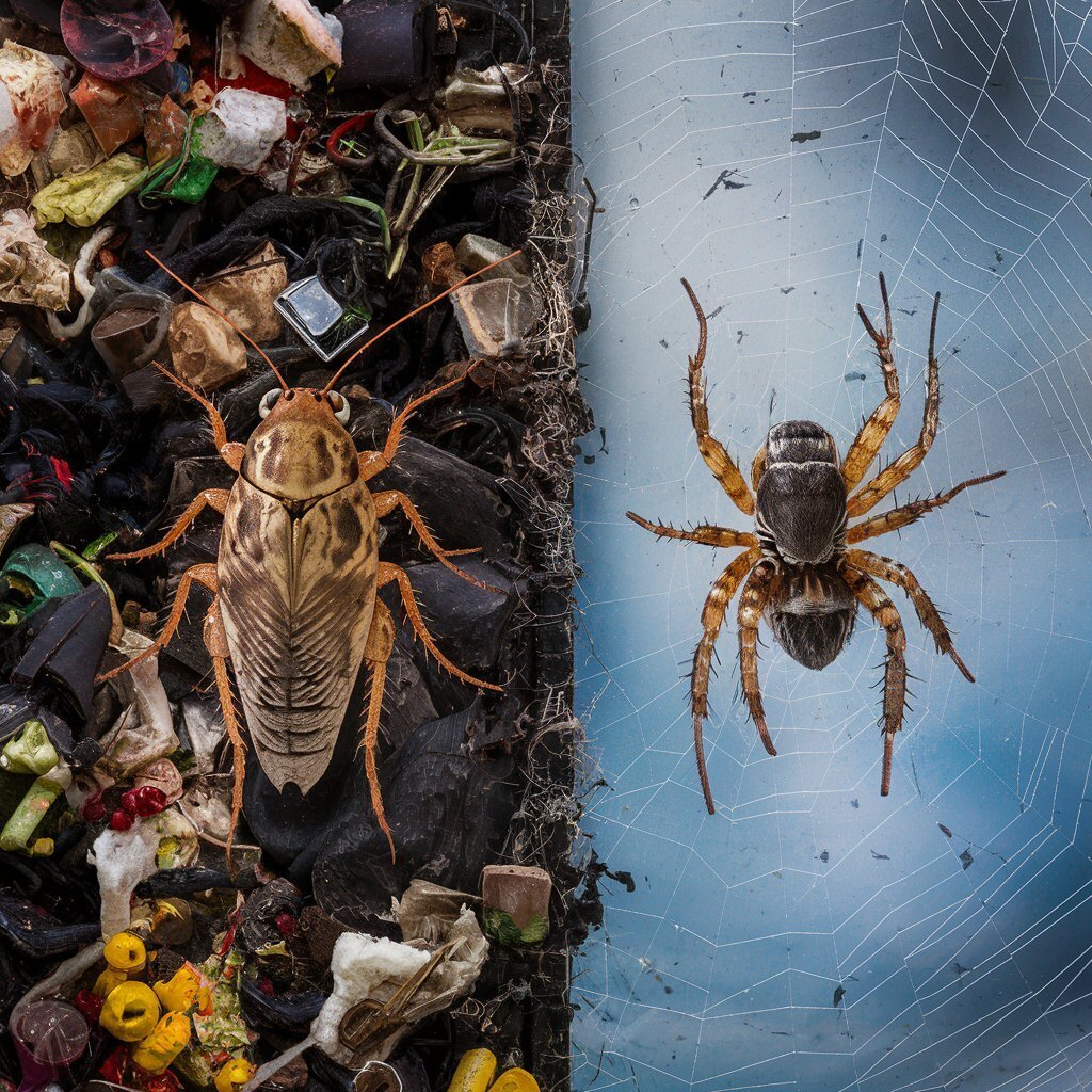 Почему мы боимся больше пауков, чем тараканов... хотя должно быть наоборот!