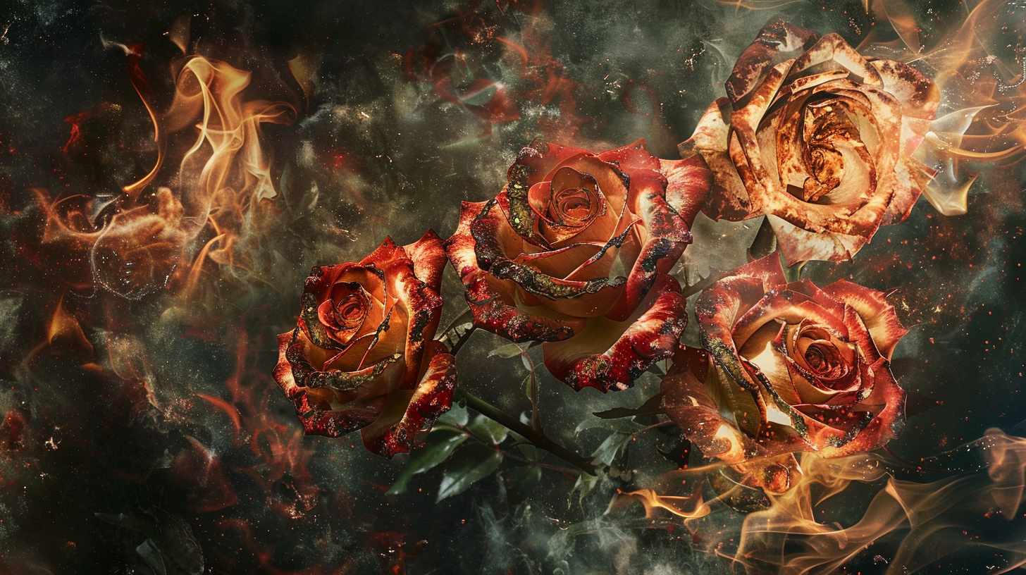 Инфекционный ожог на розах. Способы вылечить растение