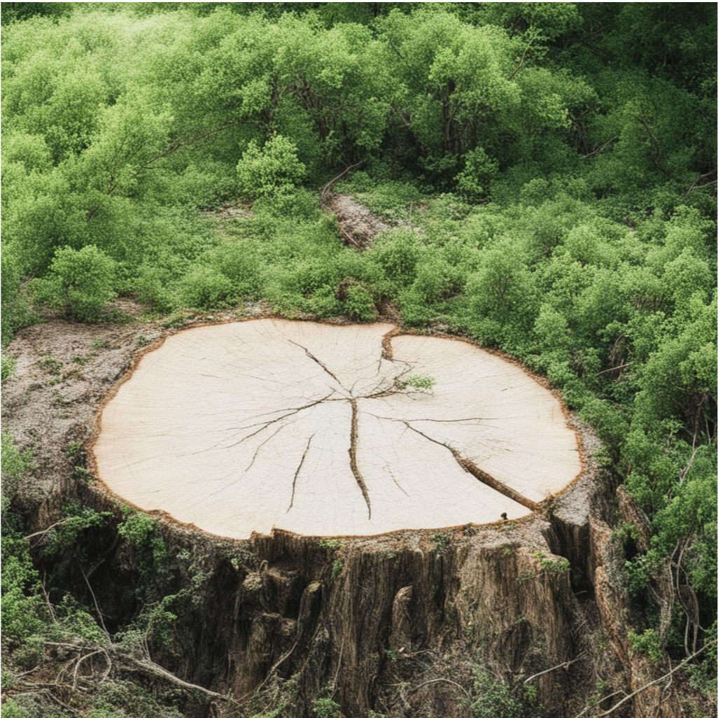 Как различными способами выкорчевать пень