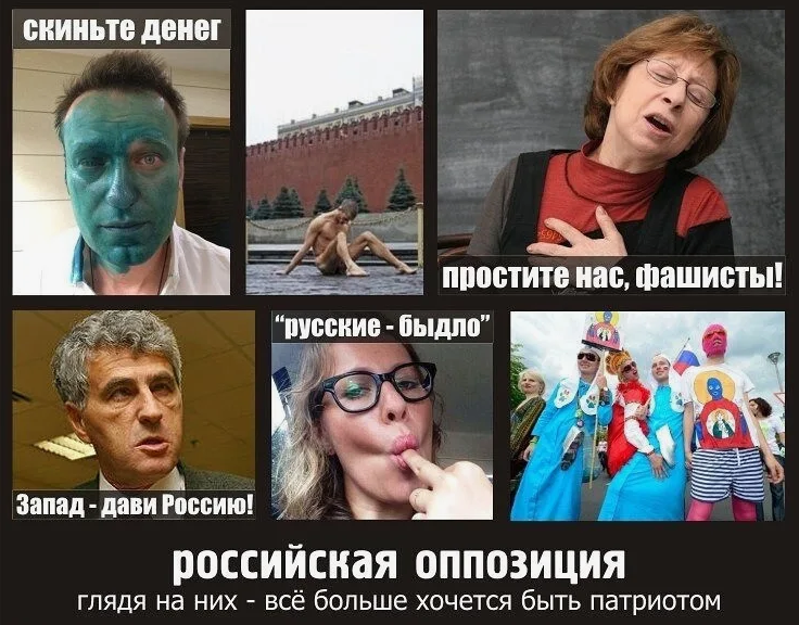 Оппозиция в России. Народная, официальная, "сытая" и другие