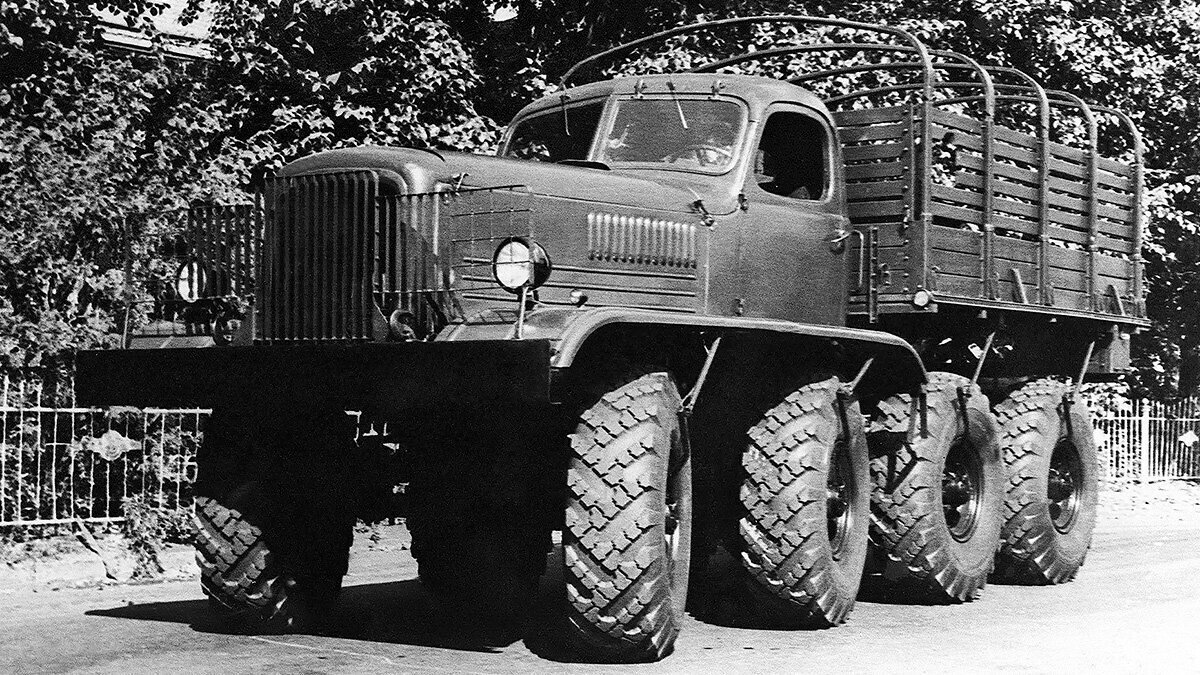 Грузовик, который был хорош во всём — и даже научился плавать: история и факты о ЗИС-Э134