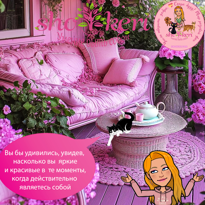 Эстетичный фон вокруг, как отражение внутренней красоты человека