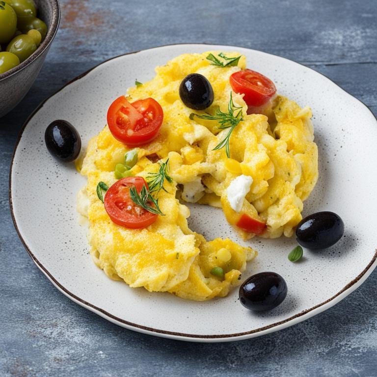 Яичница "Вихрь радости": Взрыв вкуса на вашем завтраке!