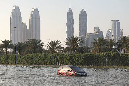 Затопленные ОАЭ подсчитывают стоимость эпического ливня
