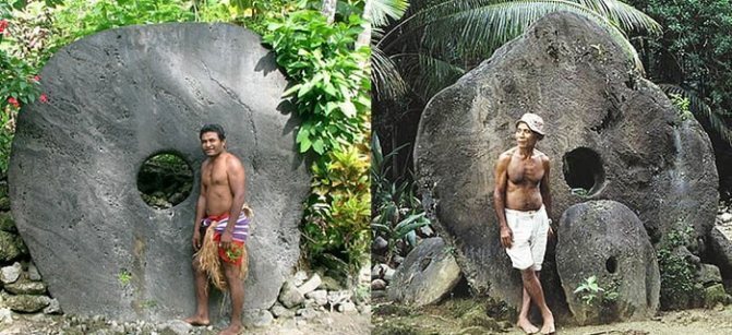 Каменный денежный банк на острове Яп