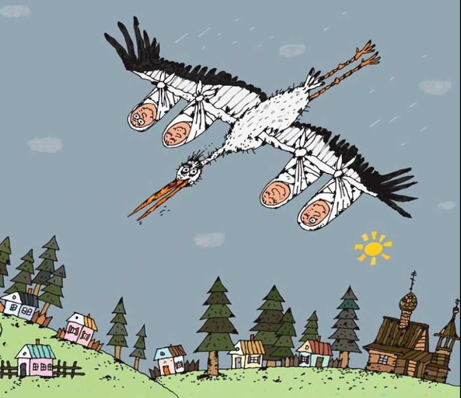 Если россиянки начнут рожать четырех и более детей, как хочет президент, то работать будет некому и кризиса избежать не удастся