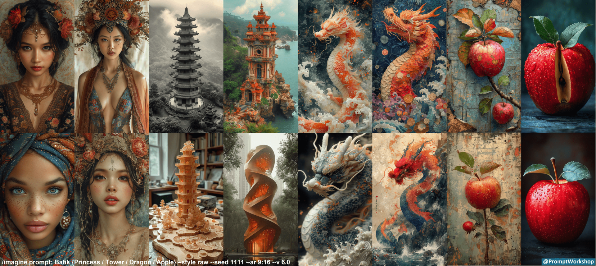 6 захватывающих стилей для создания изображений в Midjourney v6.0