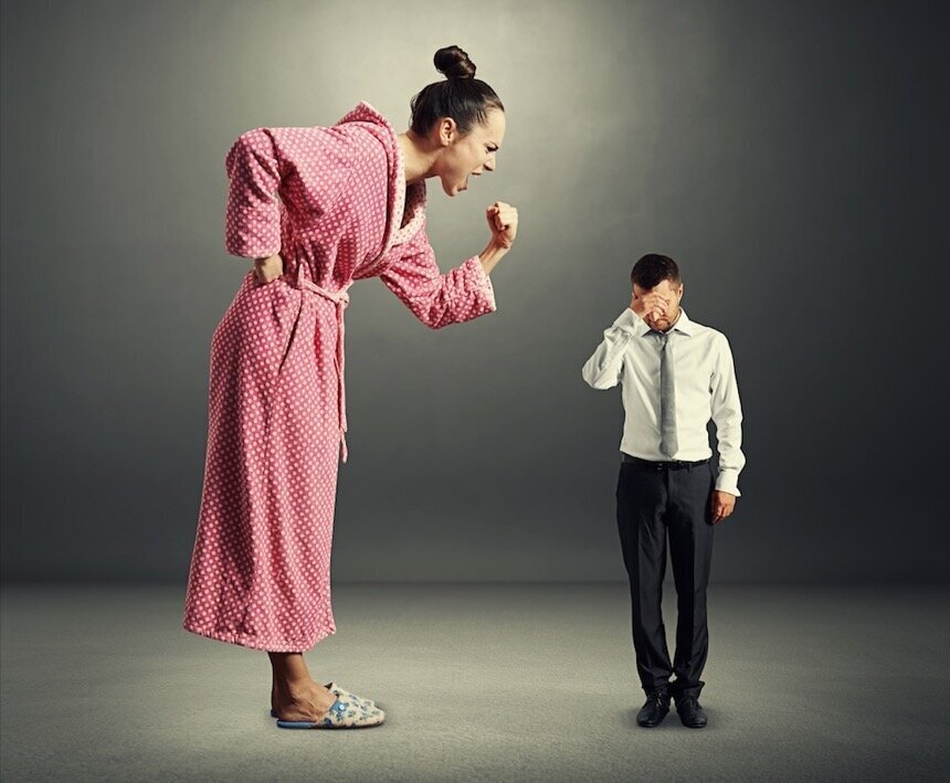 Почему некоторые мужчины сидят на шее у женщин?