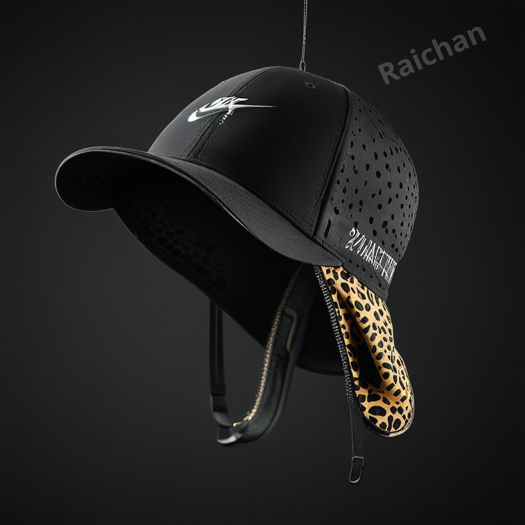 Нейросеть создала по моему запросу. "Леопардовая эстетика: новая коллекция спортивной одежды Nike".