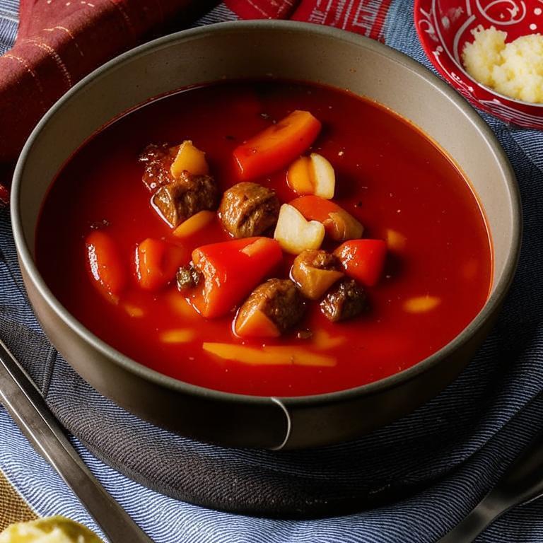 Оригинальный рецепт "Суп-гуляш по-Венгерски"