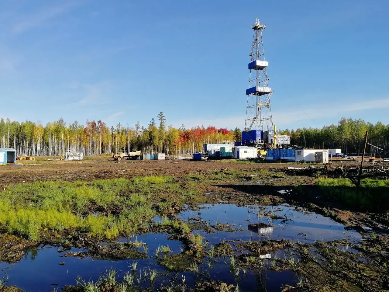 Секс на кронблоке или студенты-буровики на практике