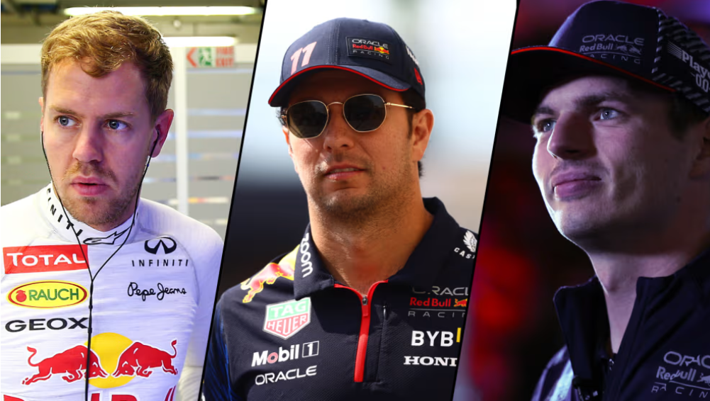 Сравнение Переса с другими 11 пилотами, выступавшими за Red Bull