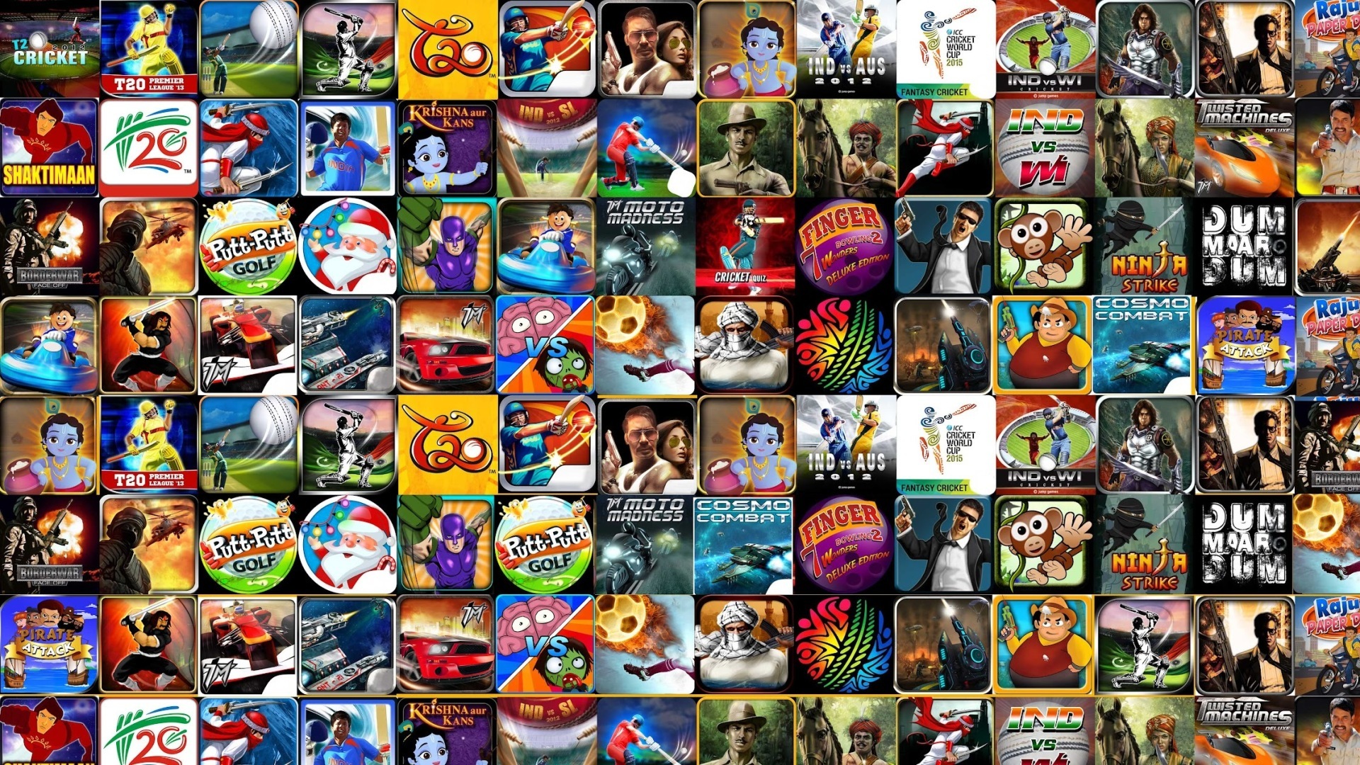 Топ-20 самых популярных игр для Android.