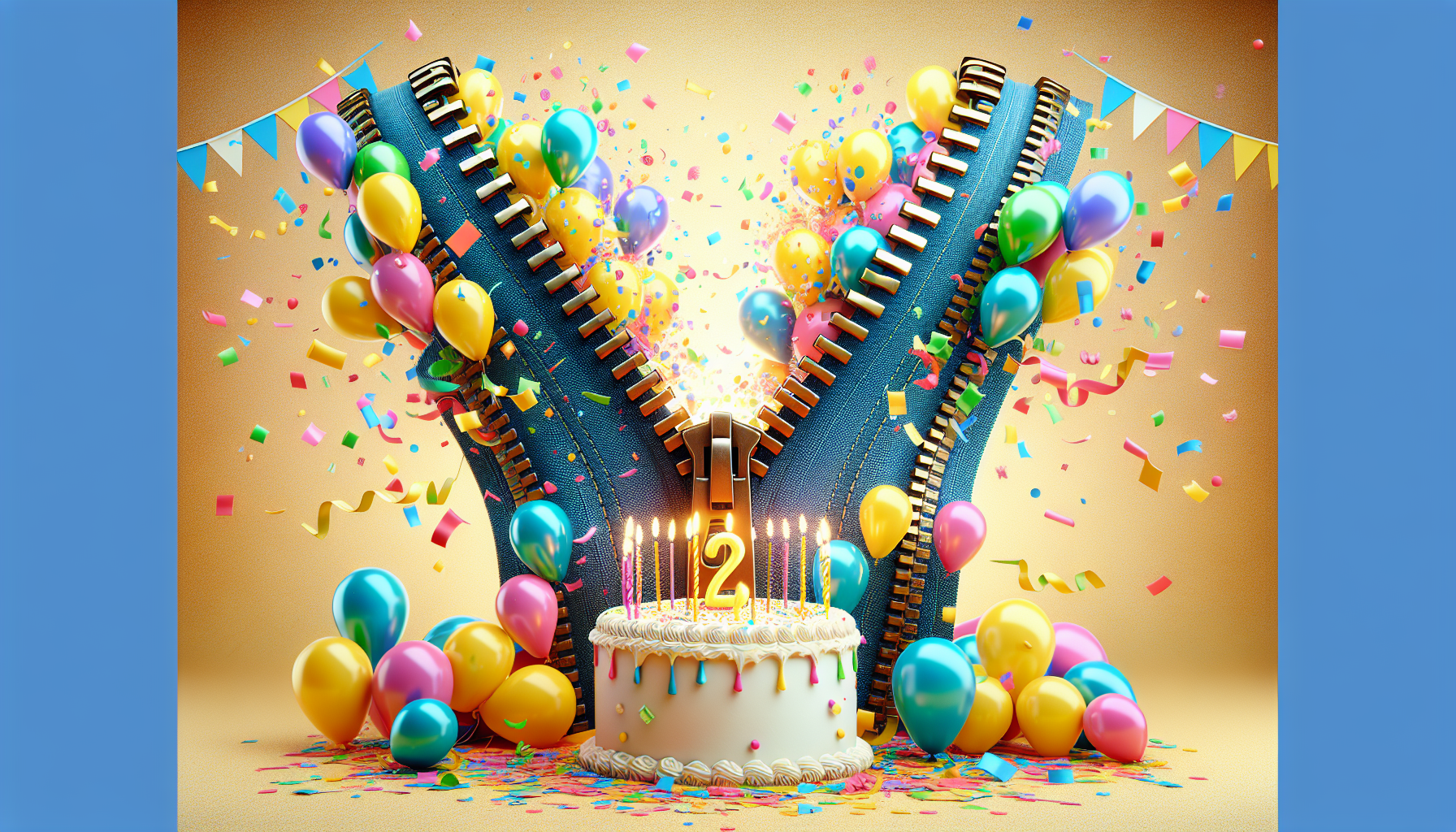 🎉 **Застёгнемся на Счастье: Празднование Дня Рождения Застежки-Молнии!** 🎉