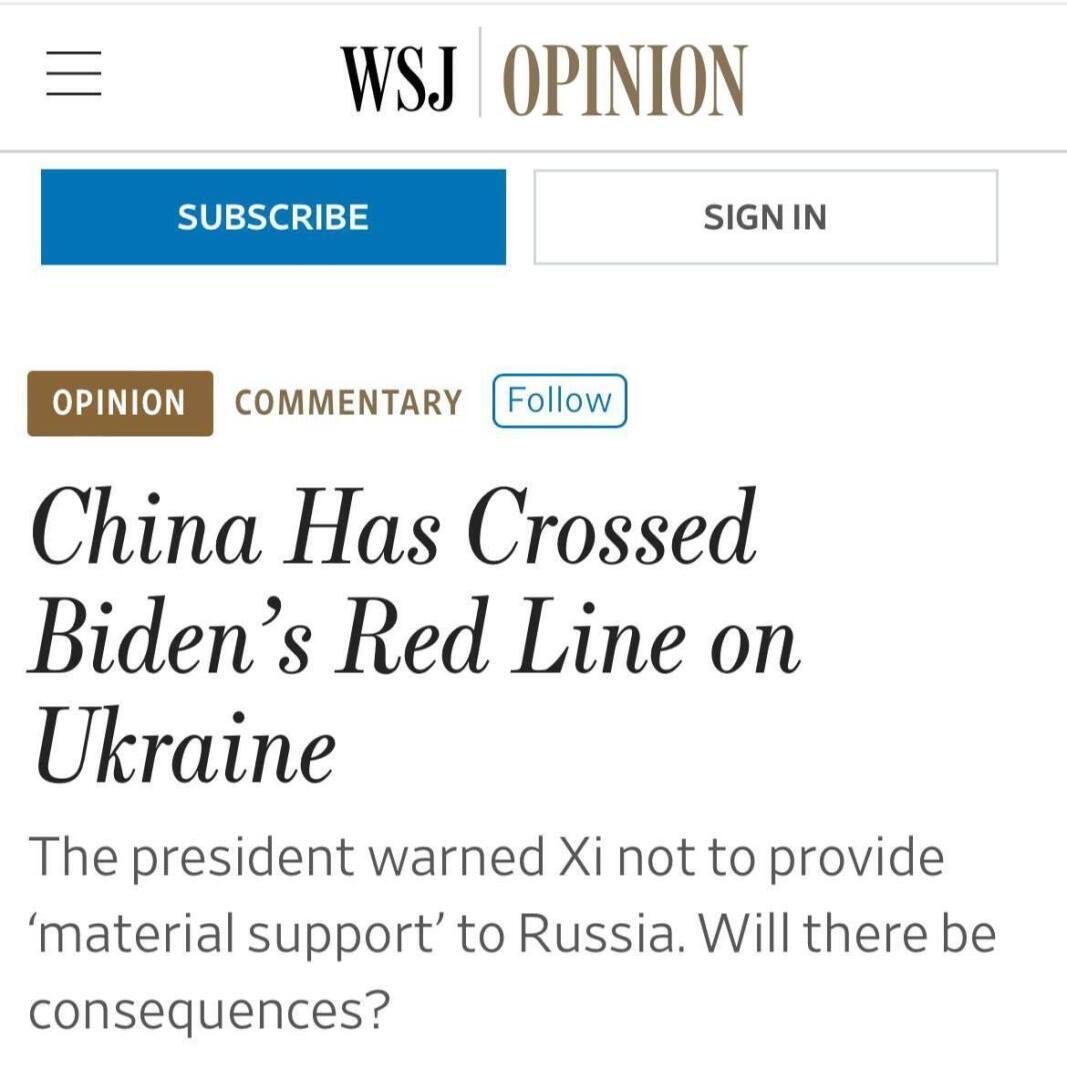 Китай бросает вызов «красной линии» Байдена: как Москва и Пекин объединились против Вашингтона