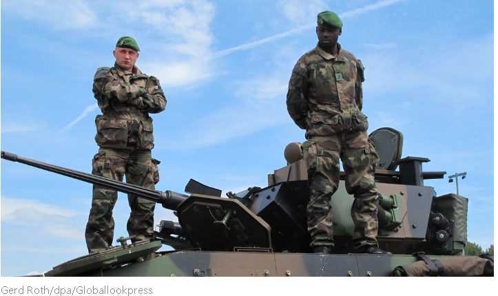 Французские и Немецкие силы НАТО вступили в конфликт в районе Часова Яра