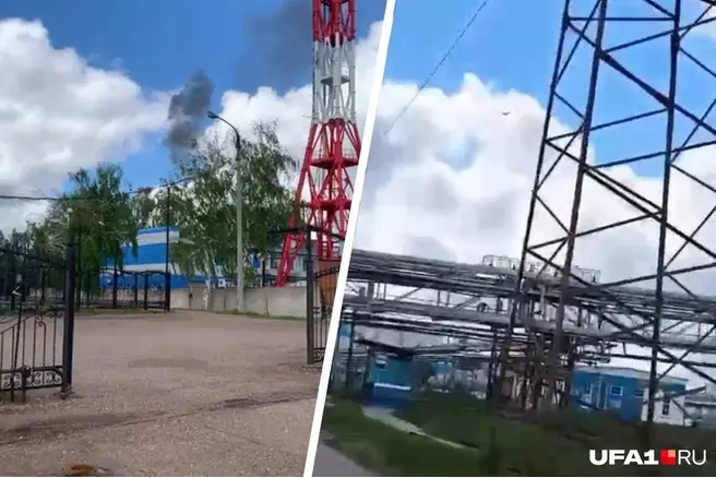 Беспилотник атаковал завод в Башкирии